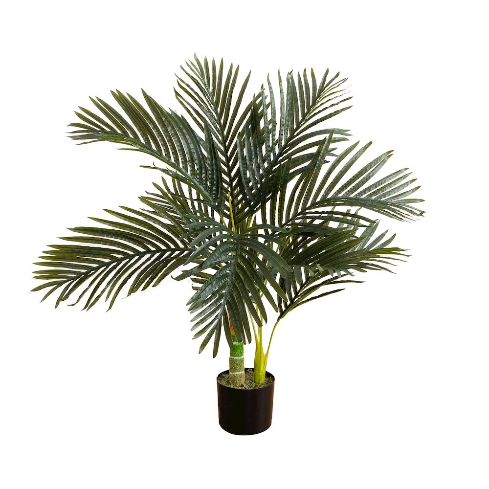 3ft. Artificial Golden Cane Palm Tree. Picture 1