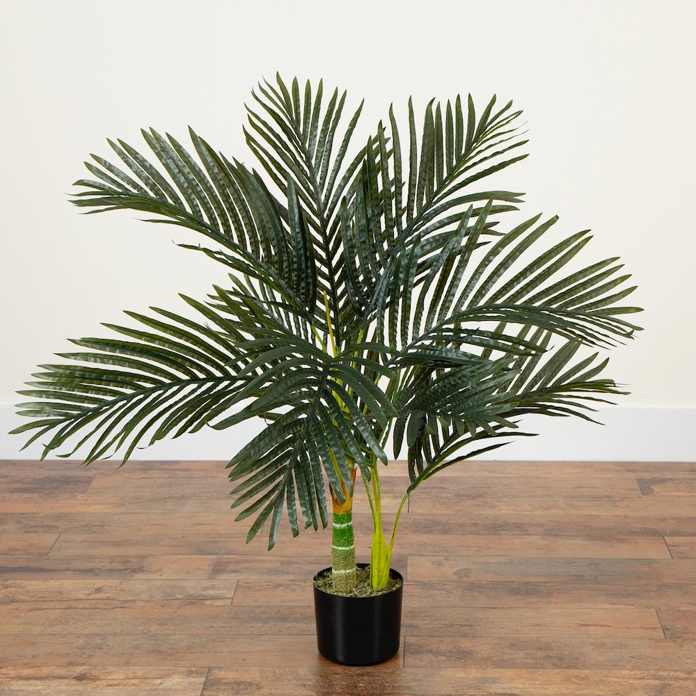 3ft. Artificial Golden Cane Palm Tree. Picture 7