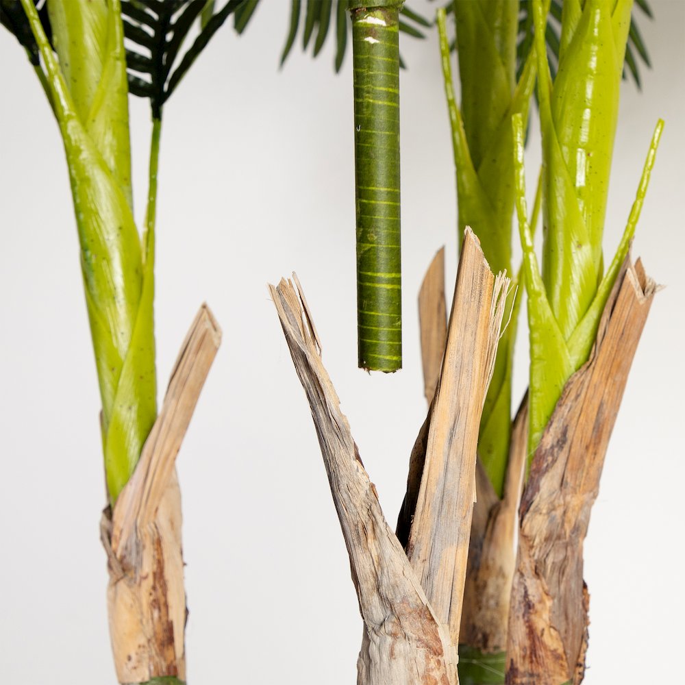 9.5ft. Giant Five Stalk Artificial Areca Palm Tree. Picture 4