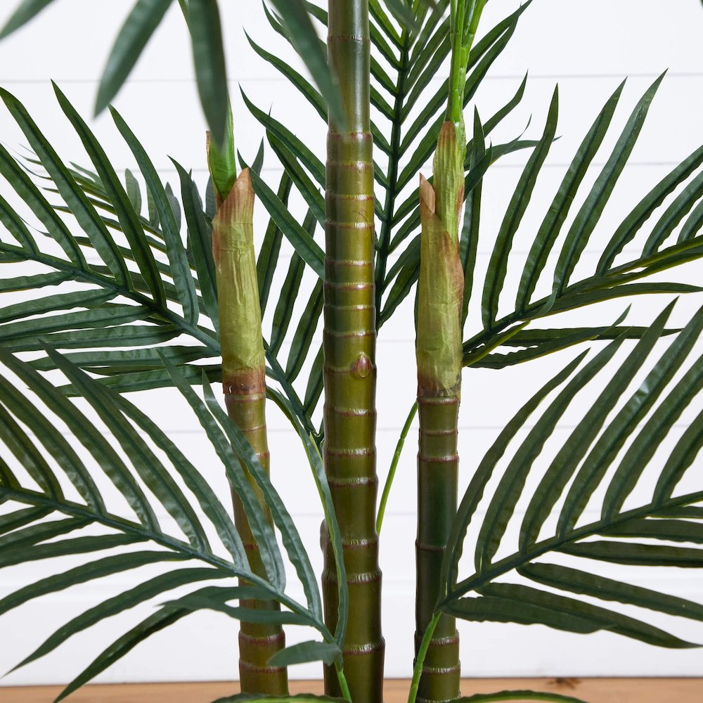 6ft. UV Resistant Artificial Areca Palm Tree (Indoor/Outdoor). Picture 4