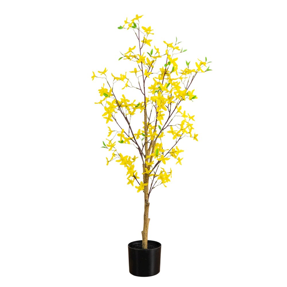 4ft. Artificial Forsythia Tree. Picture 1