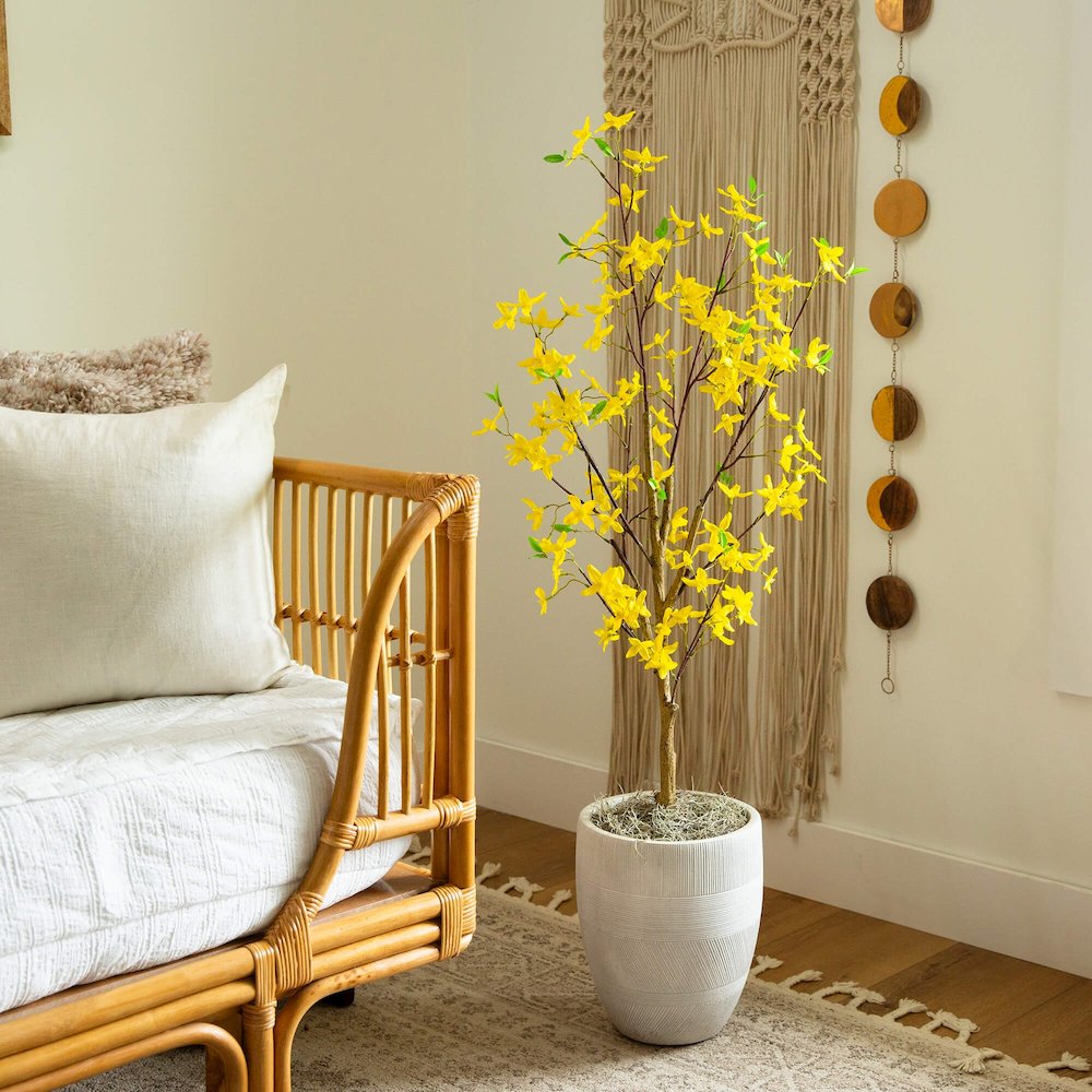 4ft. Artificial Forsythia Tree. Picture 5