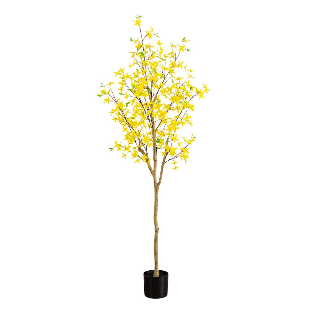 6ft. Artificial Forsythia Tree. Picture 3