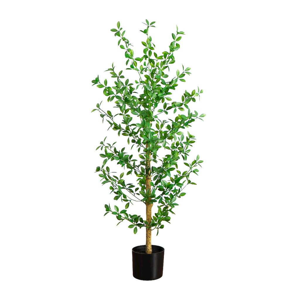 4ft. Artificial Shady Lady Black Olive Tree. Picture 1