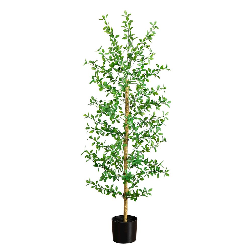 5ft. Artificial Shady Lady Black Olive Tree. Picture 1