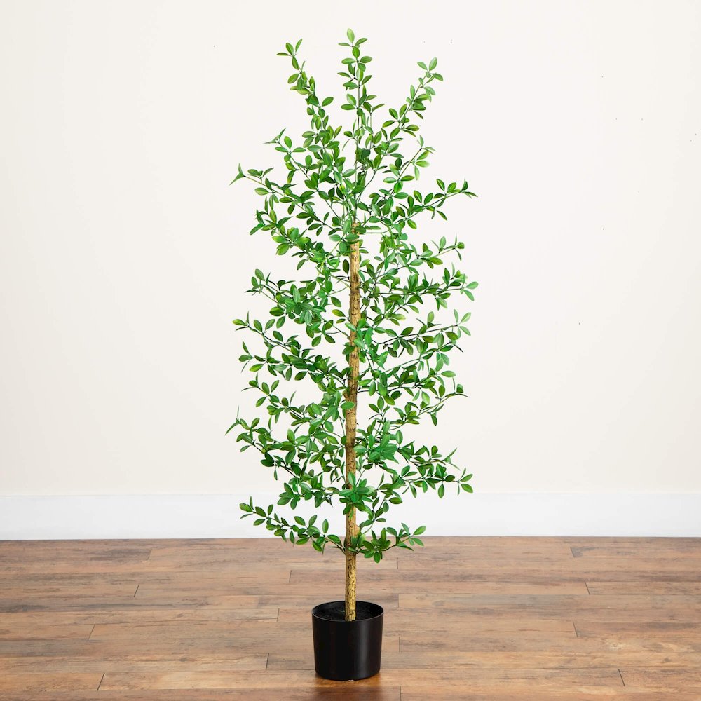 5ft. Artificial Shady Lady Black Olive Tree. Picture 2