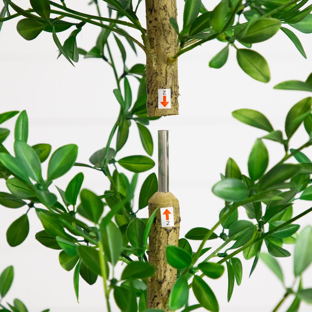 6ft. Artificial Shady Lady Black Olive Tree. Picture 6