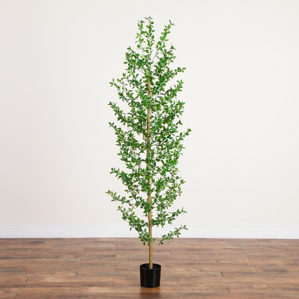 6ft. Artificial Shady Lady Black Olive Tree. Picture 7