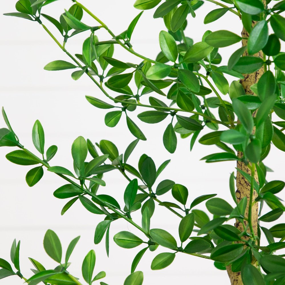 7ft. Artificial Shady Lady Black Olive Tree. Picture 5