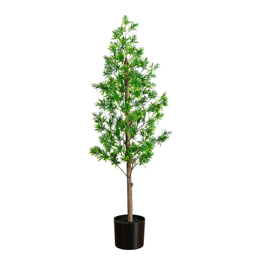 4ft. UV Artificial Podocarpus Artificial Tree (Indoor/Outdoor). Picture 8