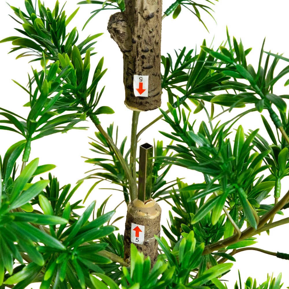 4ft. UV Artificial Podocarpus Artificial Tree (Indoor/Outdoor). Picture 6