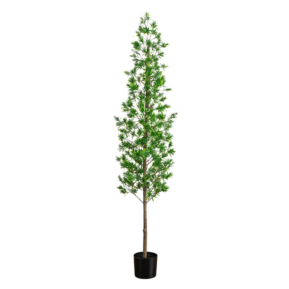 6ft. UV Artificial Podocarpus Artificial Tree (Indoor/Outdoor). Picture 1