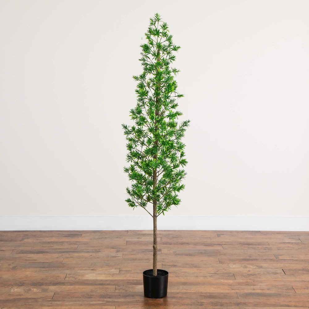 6ft. UV Artificial Podocarpus Artificial Tree (Indoor/Outdoor). Picture 2