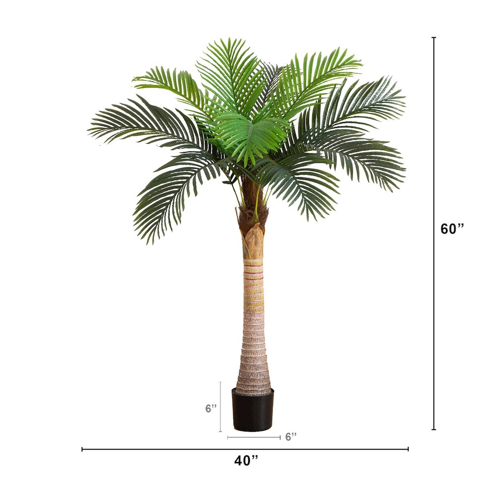 5ft. Artificial Coconut Palm Tree. Picture 1