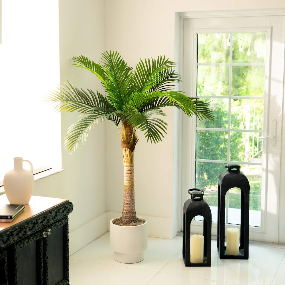 5ft. Artificial Coconut Palm Tree. Picture 7