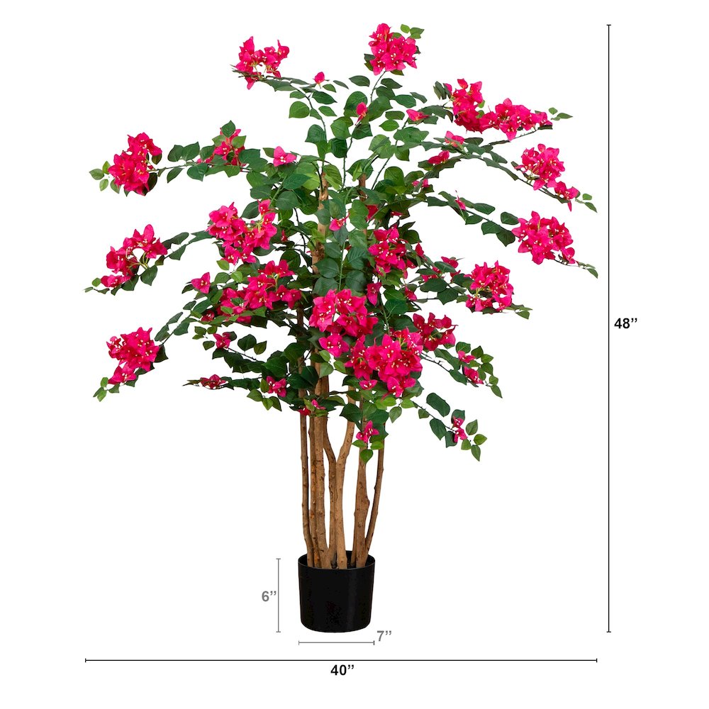 4ft. Artificial Deluxe Bougainvillea Tree. Picture 1
