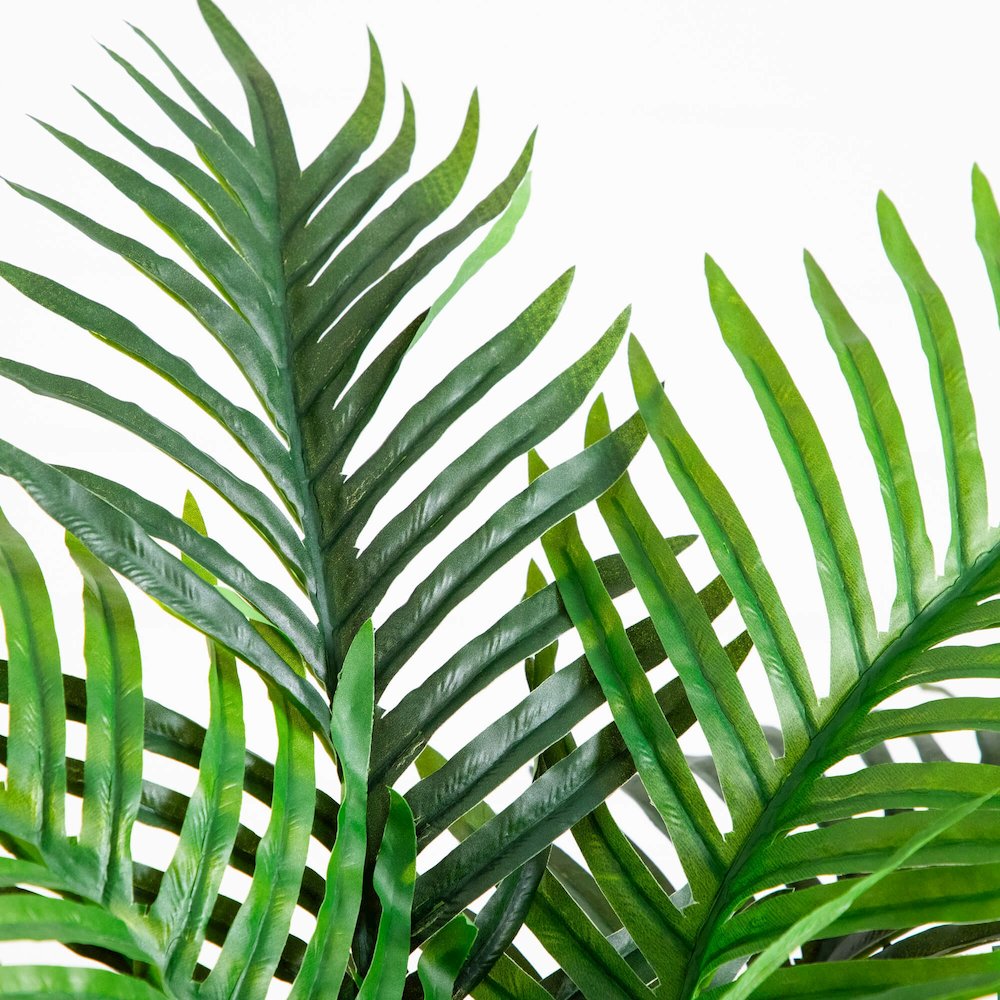 4ft. UV Resistant Artificial Double Robellini Palm Tree (Indoor/Outdoor). Picture 6
