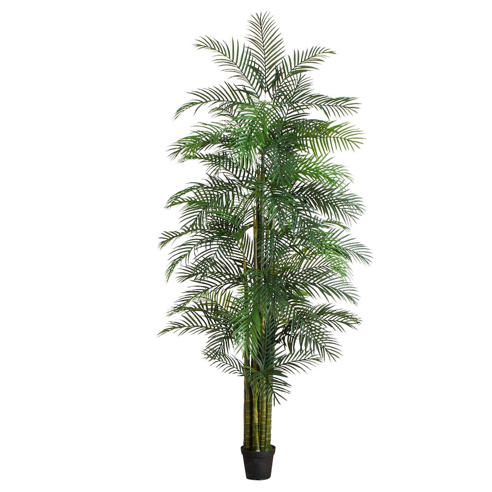 11ft. UV Resistant Artificial Areca Palm Tree (Indoor/Outdoor). Picture 4