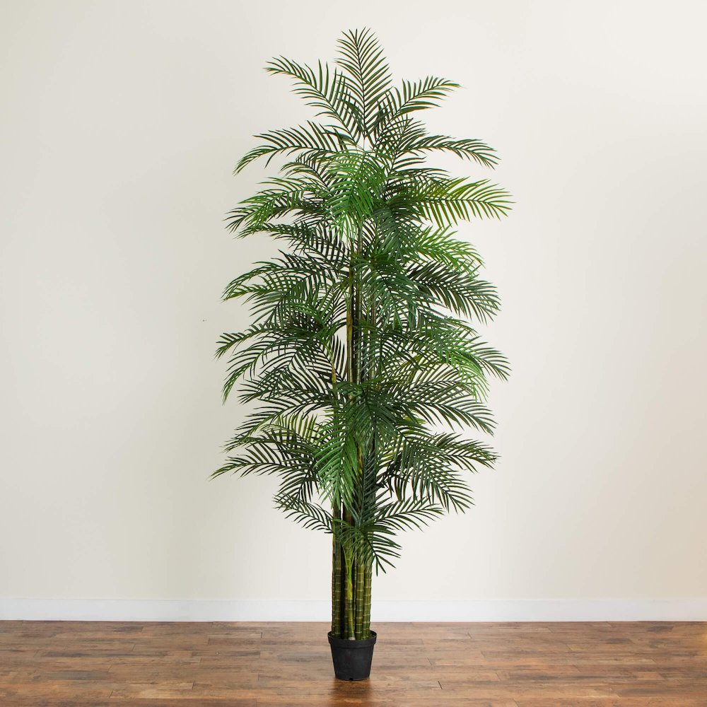 11ft. UV Resistant Artificial Areca Palm Tree (Indoor/Outdoor). Picture 6
