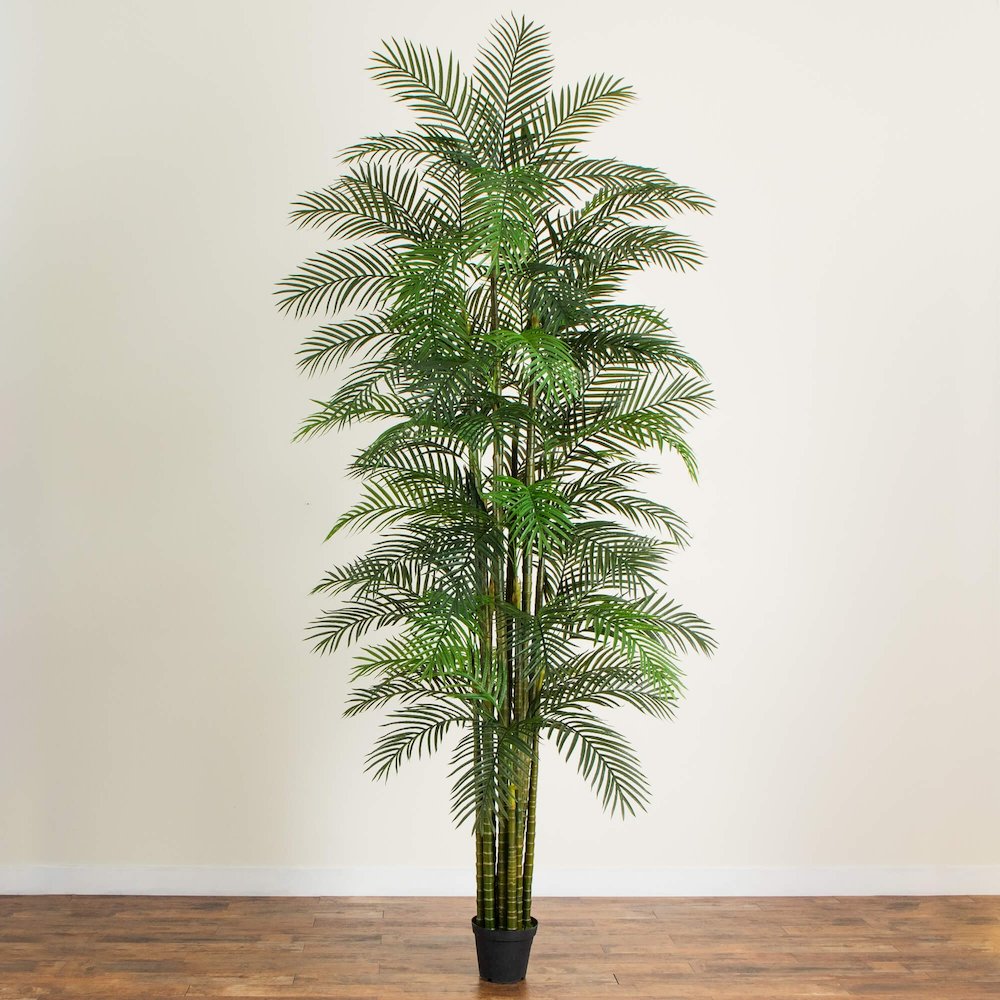 12ft. UV Resistant Artificial Areca Palm Tree (Indoor/Outdoor). Picture 2