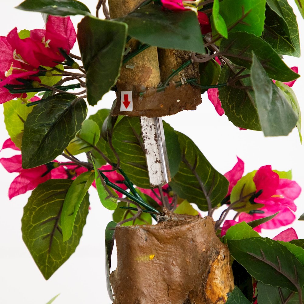 6ft. UV Resistant Artificial Spiral Bougainvillea Tree (Indoor/Outdoor). Picture 5