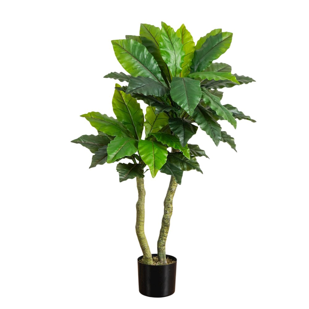 4ft. UV Resistant Artificial Bird Nest Fern Tree (Indoor/Outdoor). Picture 5