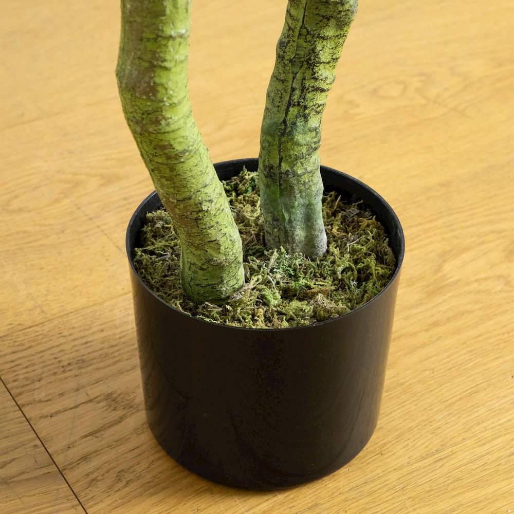4ft. UV Resistant Artificial Bird Nest Fern Tree (Indoor/Outdoor). Picture 6