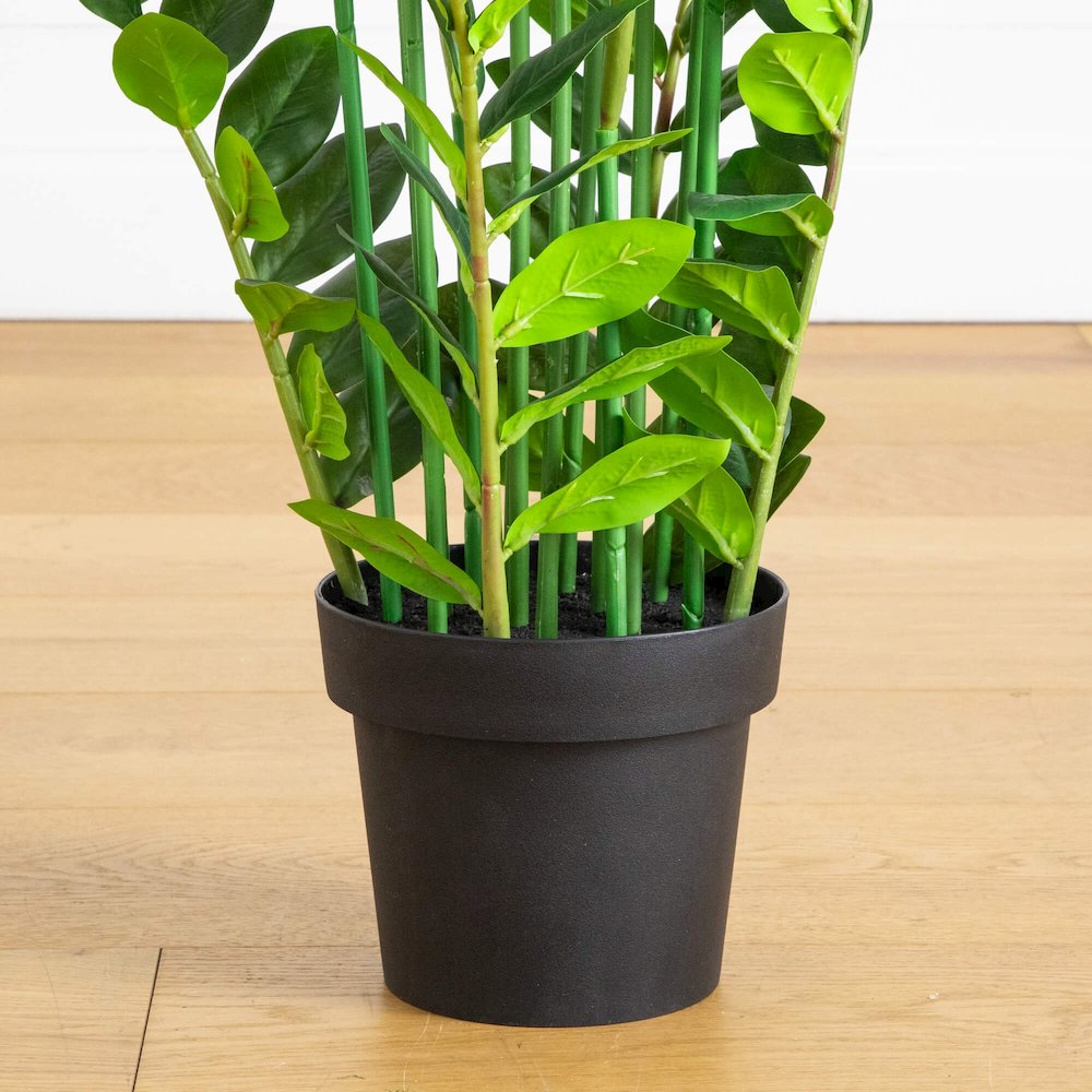 5ft. Artificial Zamioculcas Plant. Picture 6