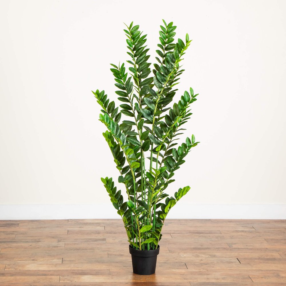 5ft. Artificial Zamioculcas Plant. Picture 7