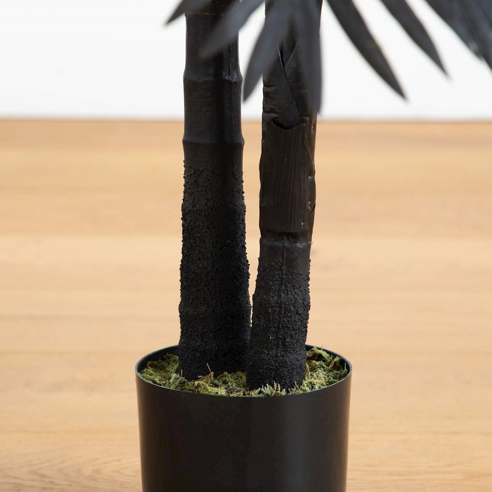 4ft. Artificial Halloween Black Golden Cane Tree. Picture 3