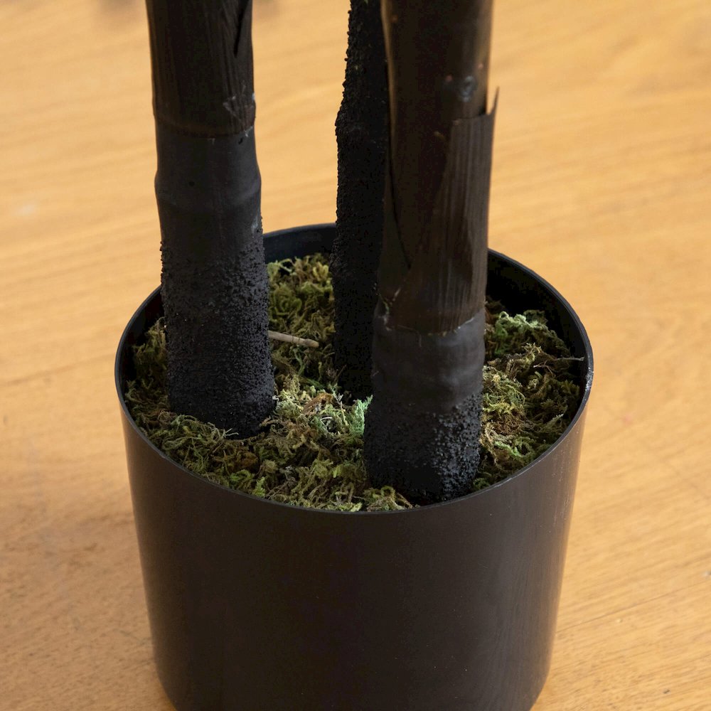 6ft. Artificial Halloween Black Golden Cane Tree. Picture 4