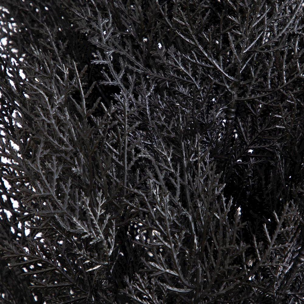 6ft. UV Resistant Artificial Halloween Black Cedar Tree (Indoor/Outdoor). Picture 6