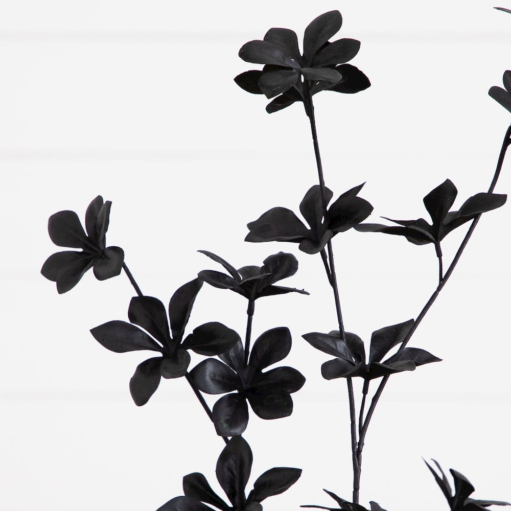 4ft. Artificial Halloween Black Enkianthus Tree. Picture 4