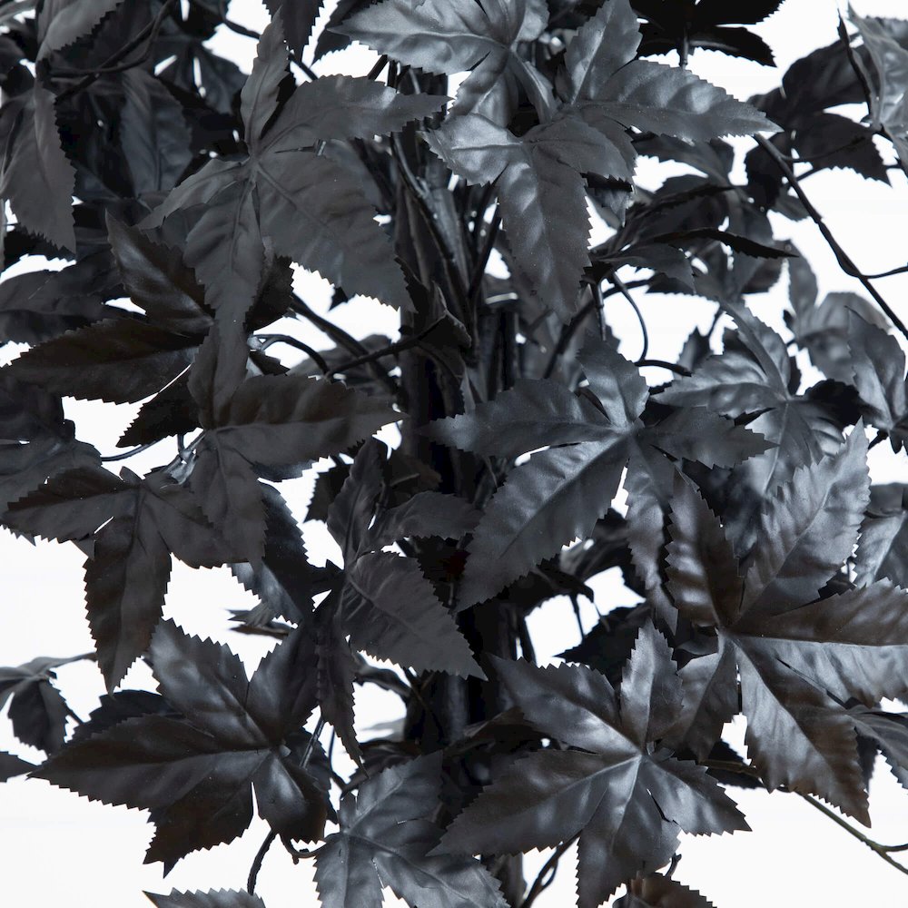 4ft. Artificial Halloween Black Maple Tree with Natural Trunk. Picture 4