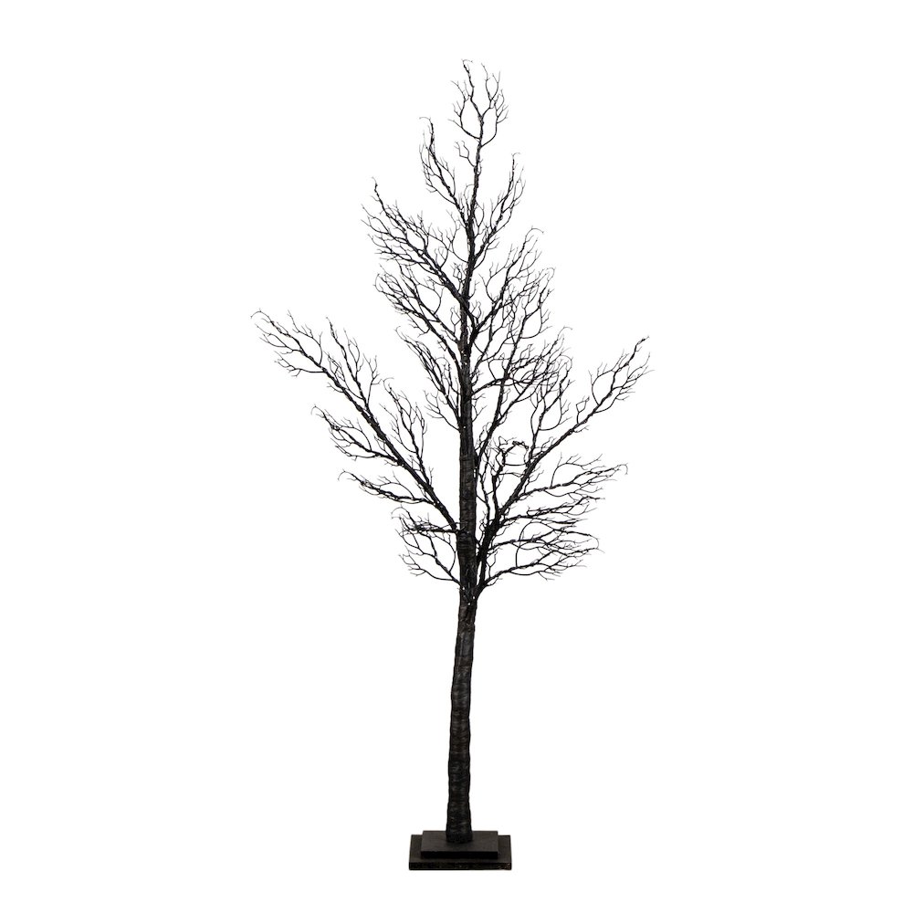 5ft. Pre-Lit Halloween Minimalist Twig Artificial Fall Tree with 240 LED Lights. Picture 1