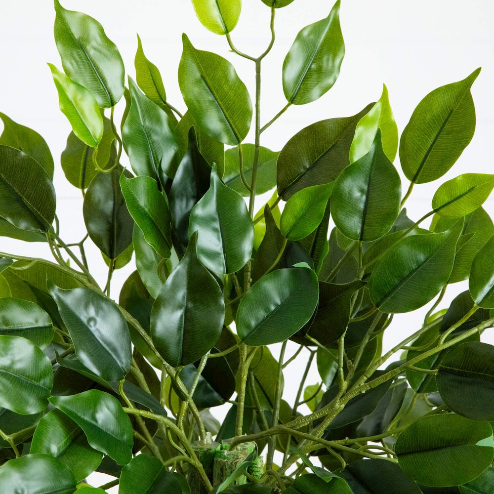 4.5ft. UV Resistant Artificial Ficus Tree (Indoor/Outdoor). Picture 3