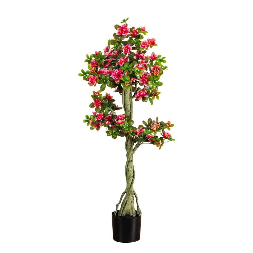 4ft. UV Resistant Artificial Azalea Tree (Indoor/Outdoor). Picture 8