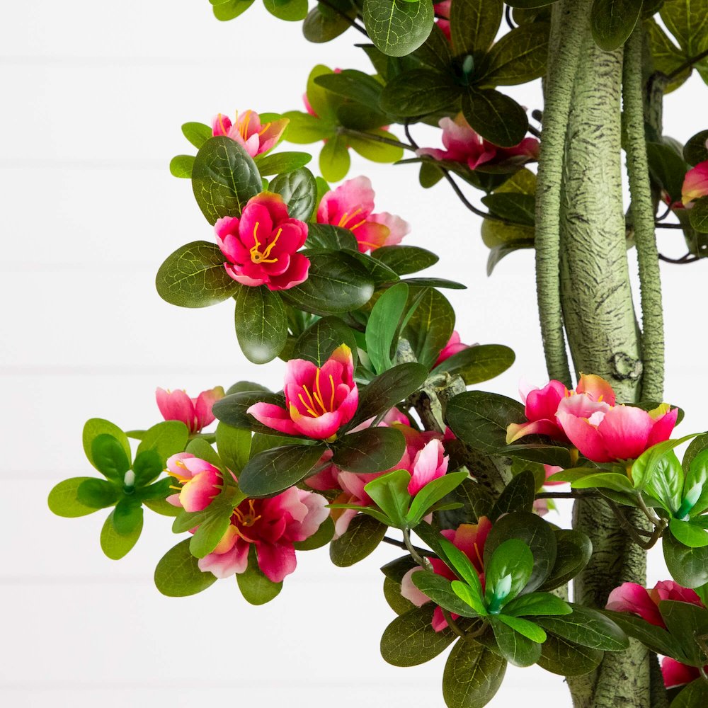 4ft. UV Resistant Artificial Azalea Tree (Indoor/Outdoor). Picture 3