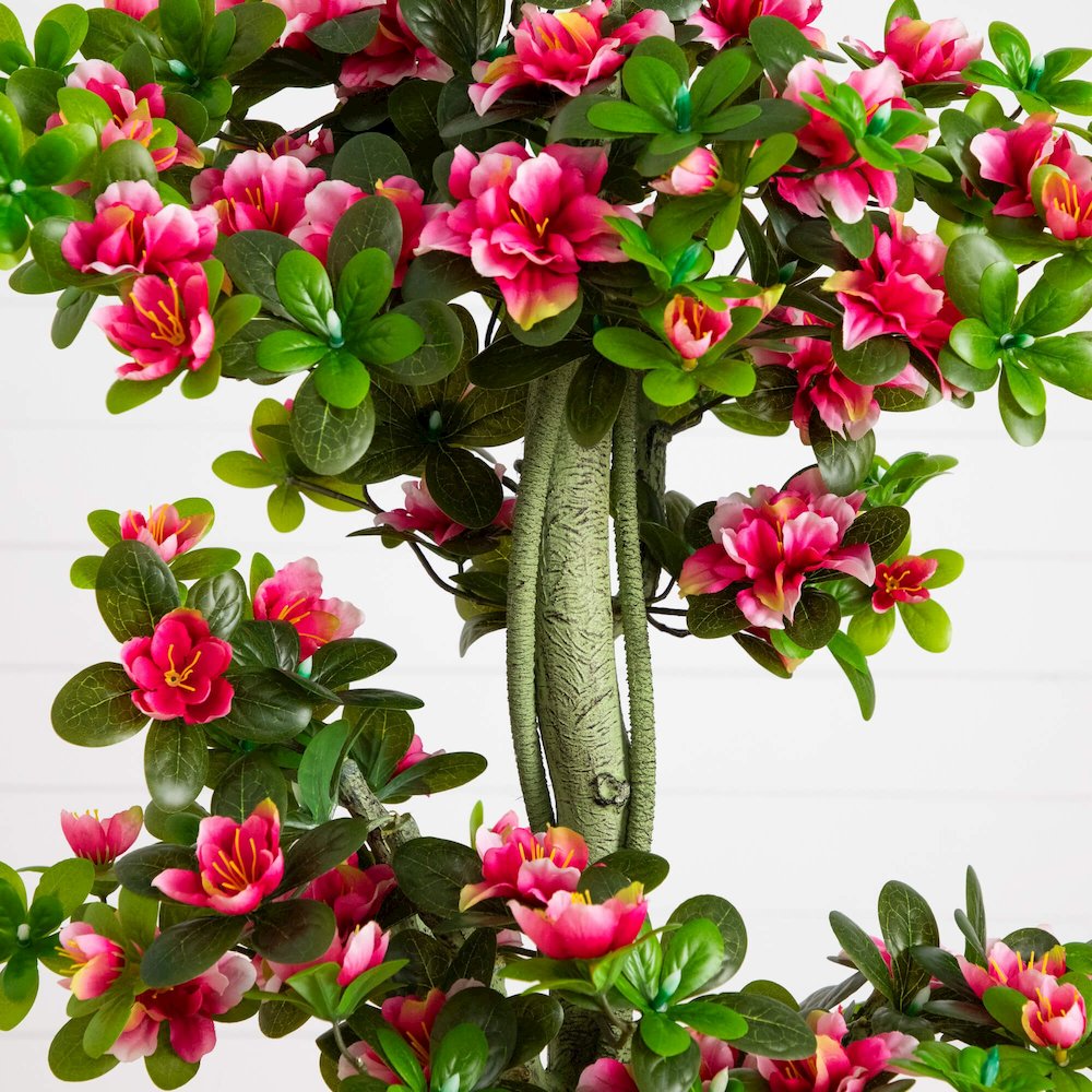 4ft. UV Resistant Artificial Azalea Tree (Indoor/Outdoor). Picture 6