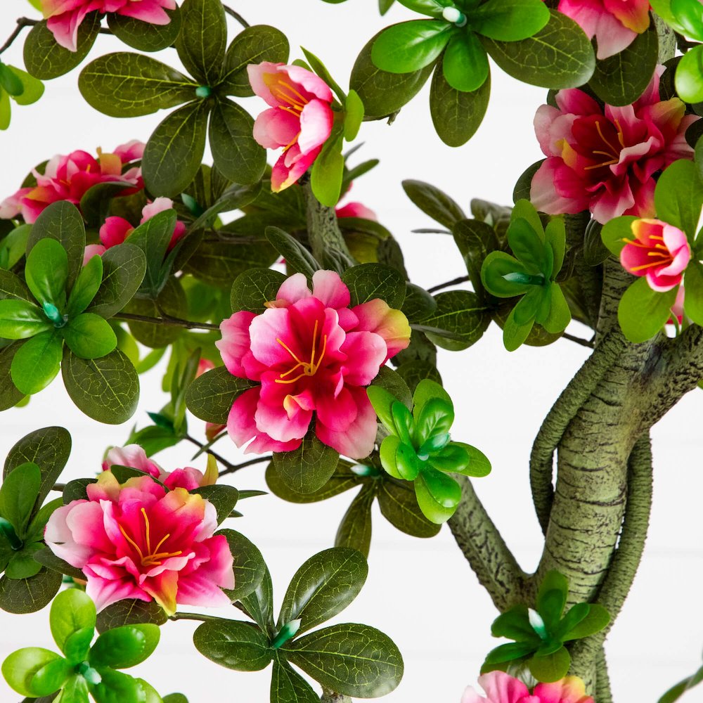 6ft. UV Resistant Artificial Azalea Tree (Indoor/Outdoor). Picture 11