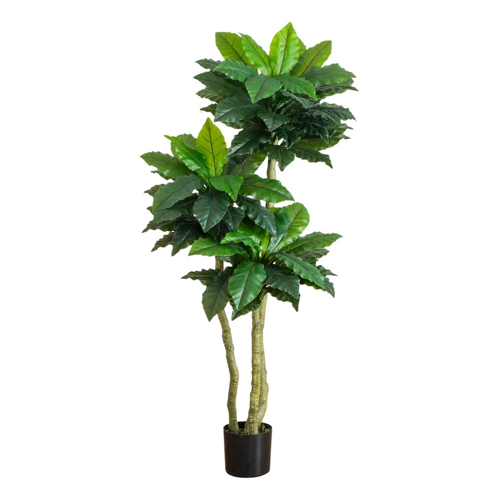 6ft. UV Resistant Artificial Bird Nest Fern Tree (Indoor/Outdoor). Picture 7