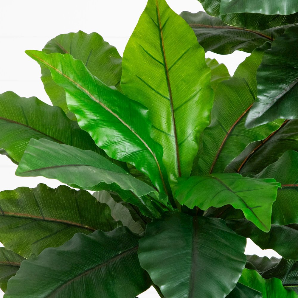 6ft. UV Resistant Artificial Bird Nest Fern Tree (Indoor/Outdoor). Picture 2