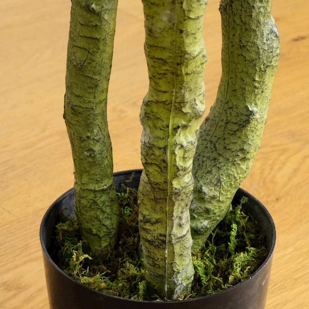 6ft. UV Resistant Artificial Bird Nest Fern Tree (Indoor/Outdoor). Picture 8