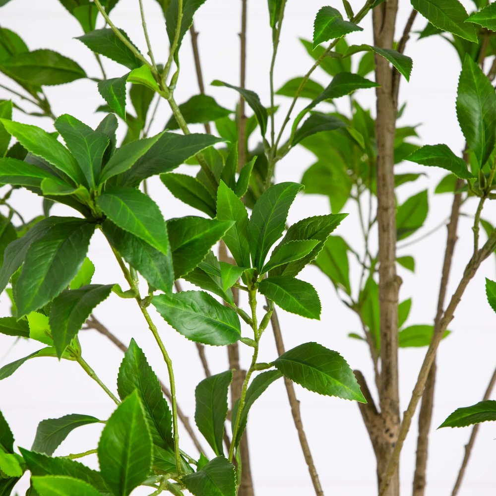 8ft. Artificial Minimalist Japanese Pieris Tree. Picture 2