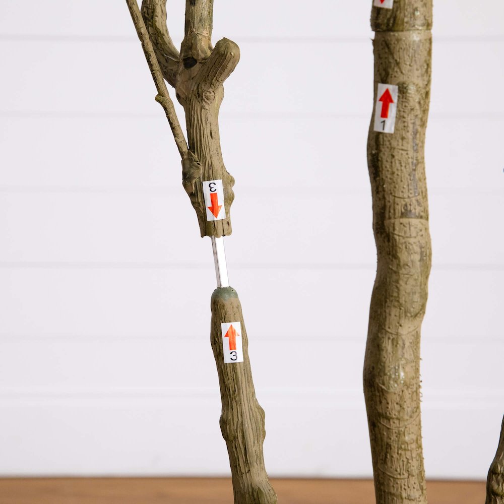 8ft. Artificial Minimalist Japanese Pieris Tree. Picture 5