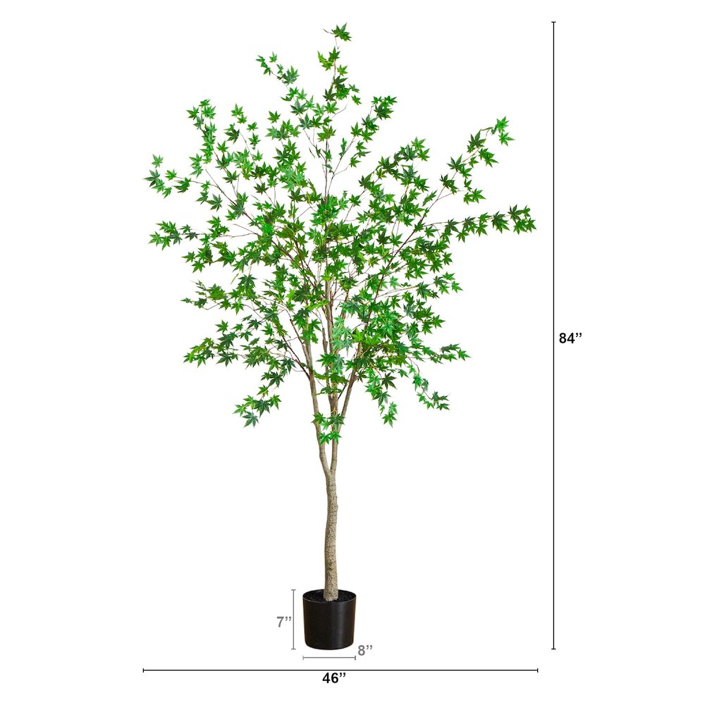 7ft. Artificial Maple Tree. Picture 5