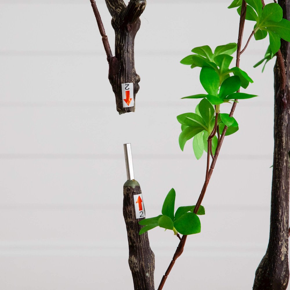 6ft. Artificial Minimalist Enkianthus Tree. Picture 8