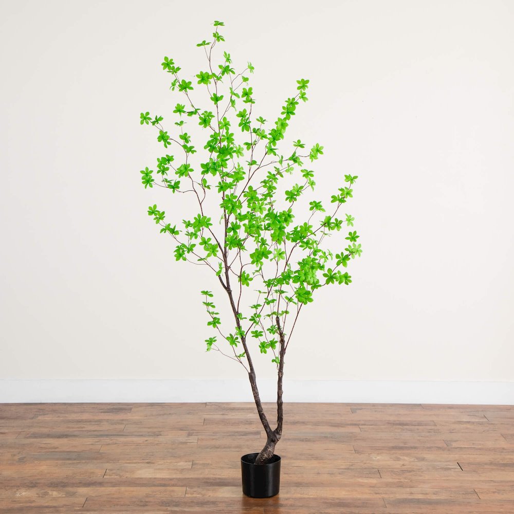6ft. Artificial Minimalist Enkianthus Tree. Picture 2