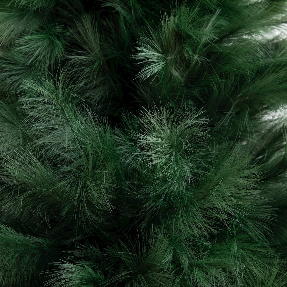 6ft. Artificial Green Pampas Grass Christmas Tree. Picture 2