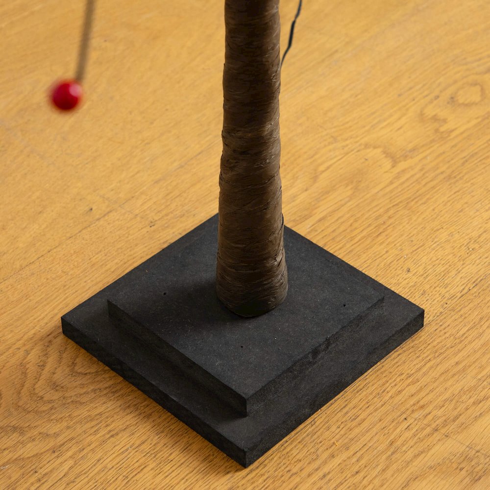 4ft. Pre-Lit Autumn Maple Artificial Fall Tree with Berries and 60 LED Lights. Picture 4